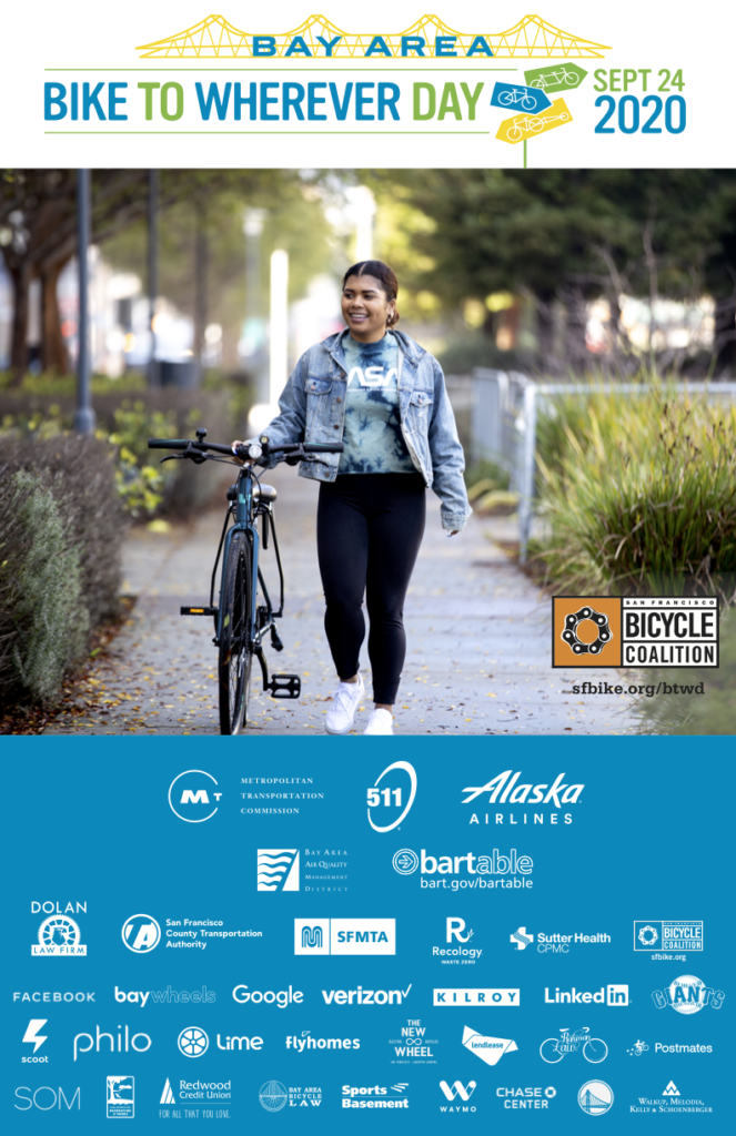Bike to Wherever Day Poster